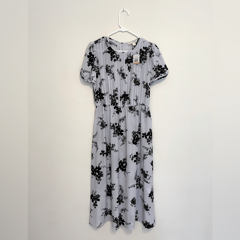 Michael Kors short sleeve dress lavendermist